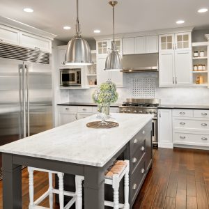 kitchen in luxury home | Pierce Flooring