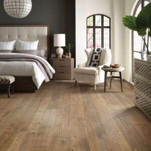 Bedroom hardwood flooring | Pierce Flooring