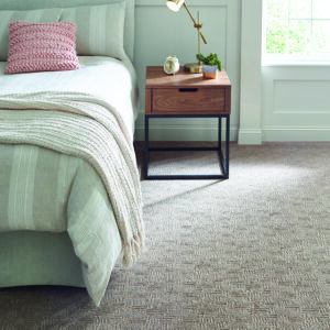Bedroom carpet design | Pierce Flooring