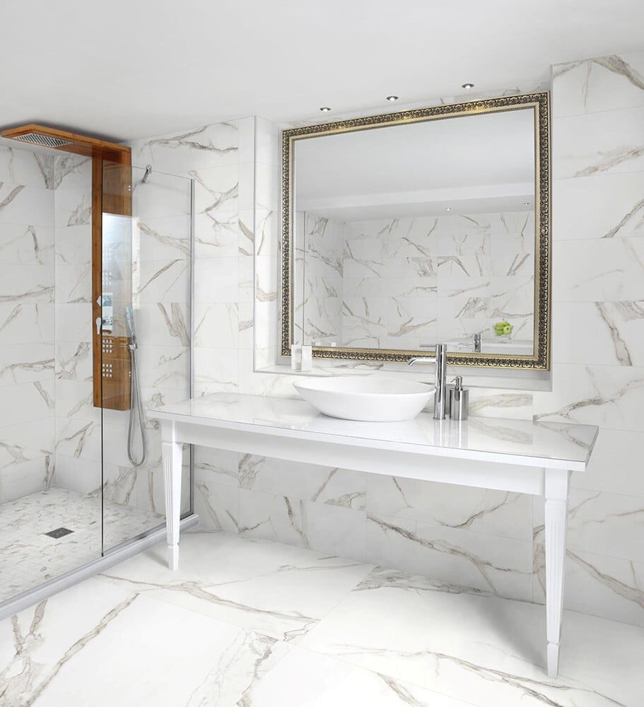 di pietra Calacatta Lifestyle resize - Pierce Flooring