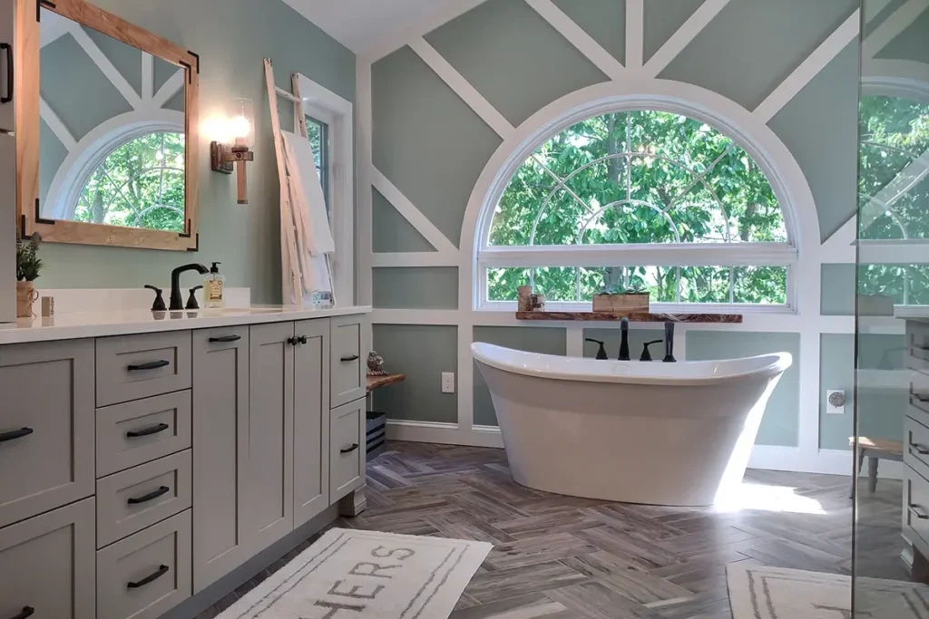Farmhouse Bath 1 - Pierce Flooring