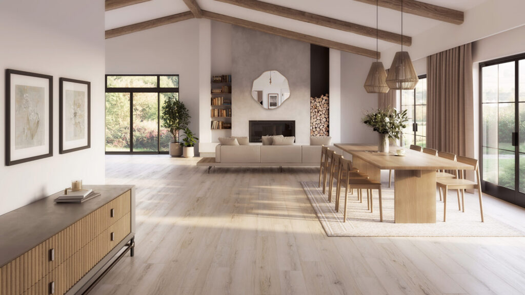 Whale Watch in Modern Farmhouse Living Room - Pierce Flooring