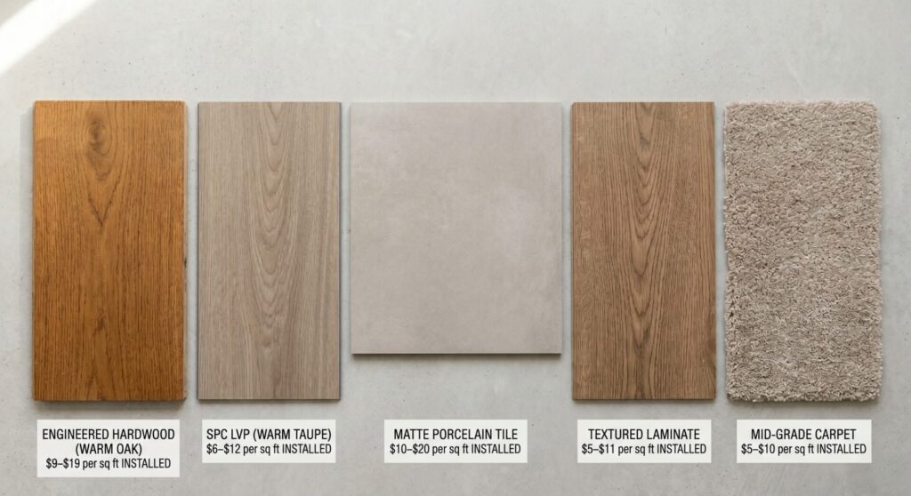 swatch hardwood - Pierce Flooring